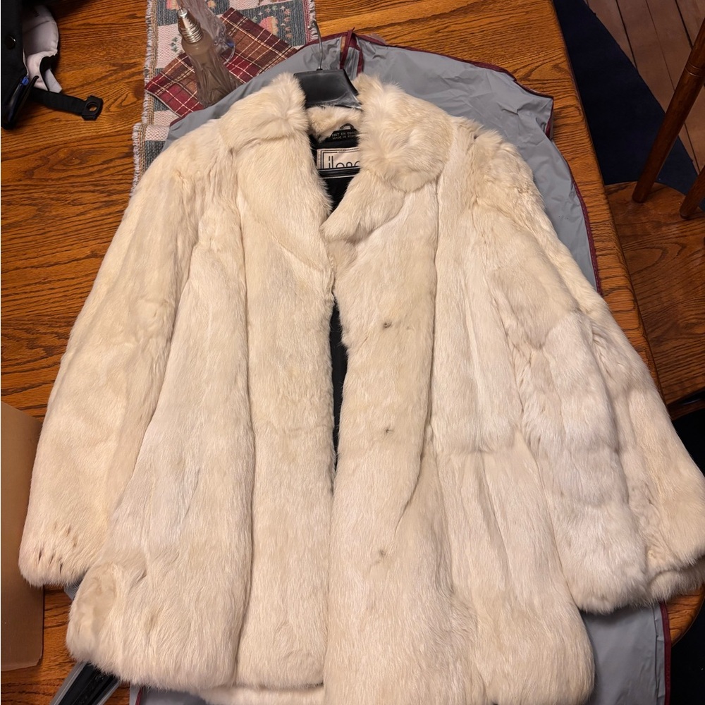 100% Rabbit fur Jacket 1984